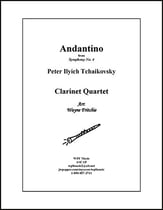 Andantino from Symphony No. 4 P.O.D. cover